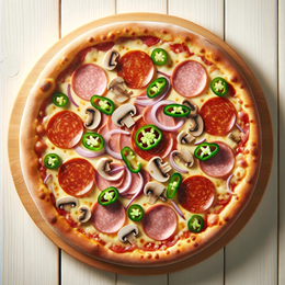 9. Pizza PEPPERONI